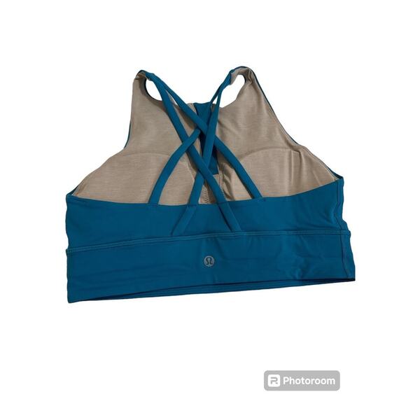 *NWT, Lululemon, Women, Energy High Neck Bra with Zip, Sz 8, B-D Cups - Picture 8 of 10